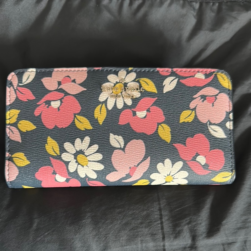 Kate Spade Floral Women's Wallet - Pink, Yellow, White